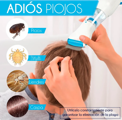 Peine Quita Piojos Electronico