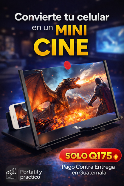 CinemaView Pro - Amplificador De Pantalla