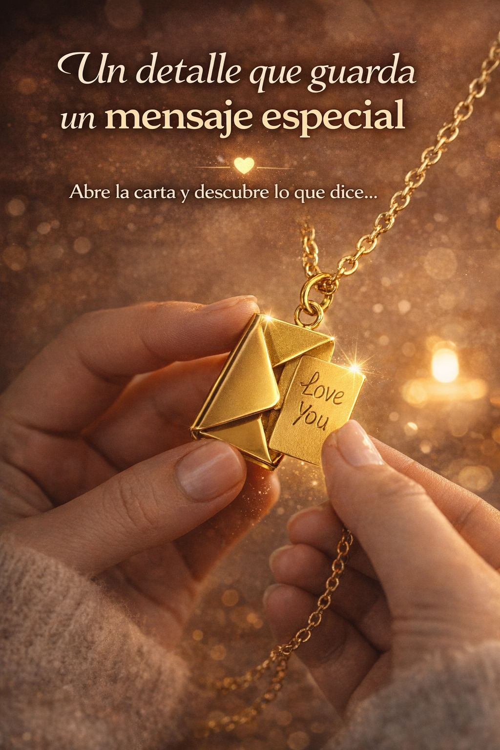 Love Letter - Collar carta Te Amo