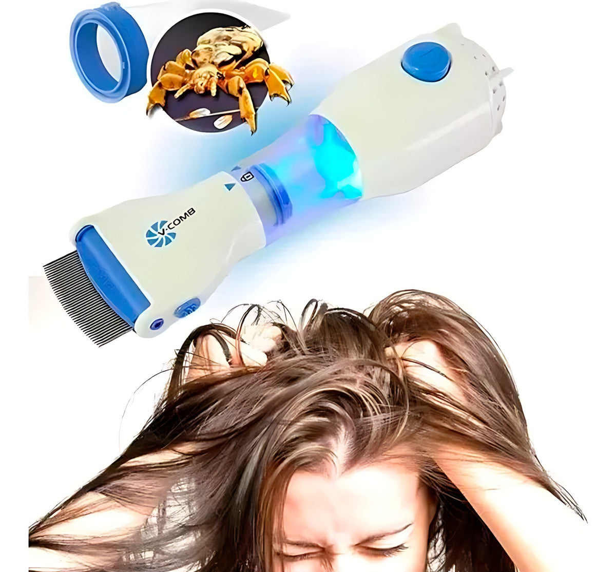 Peine Quita Piojos Electronico