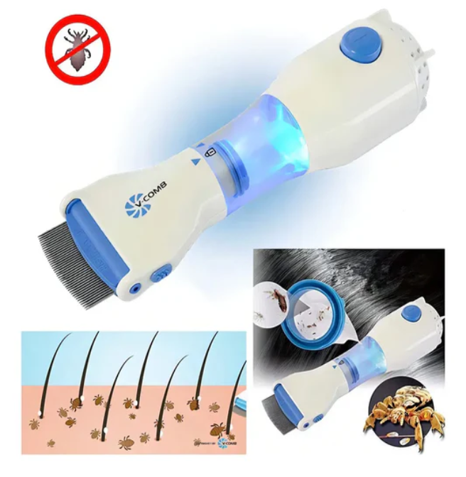 Peine Quita Piojos Electronico