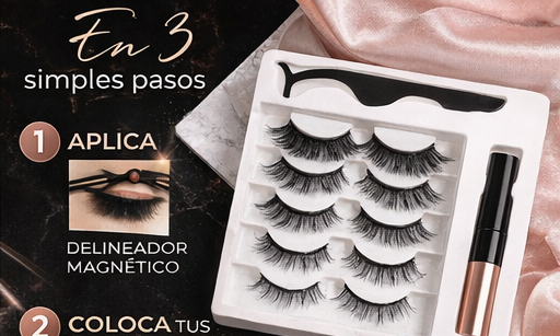 Pro Beauty Kit - Pestañas Magneticas
