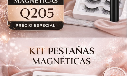 Pro Beauty Kit - Pestañas Magneticas